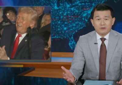 The Daily Show reage a elogios de Trump a cadete e brinca: “ele precisa… de um ‘cara’”