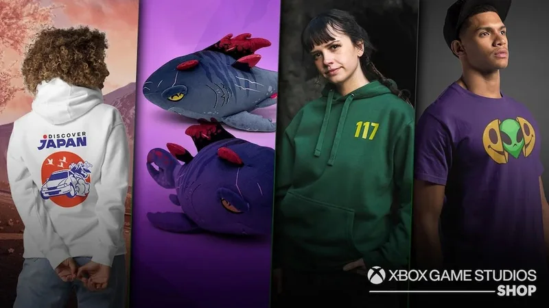 Microsoft lança a Xbox Game Studios Shop: loja oficial de merchandising de Halo, Sea of Thieves e mais