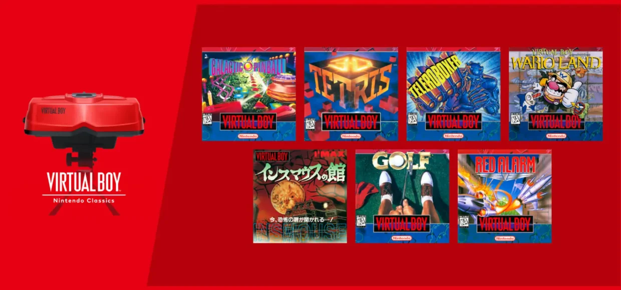 Nintendo Switch Online ganha 5 jogos do Virtual Boy; veja a lista e o que chega ao Switch 2