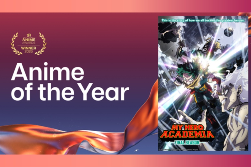 My Hero Academia FINAL SEASON vence Anime of the Year no 2026 Crunchyroll Anime Awards; veja a lista completa