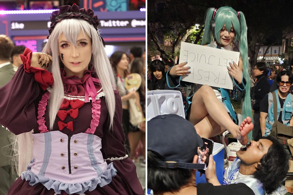 Cosplay stars caught hawking truly revolting products at California anime festival — and they sold out