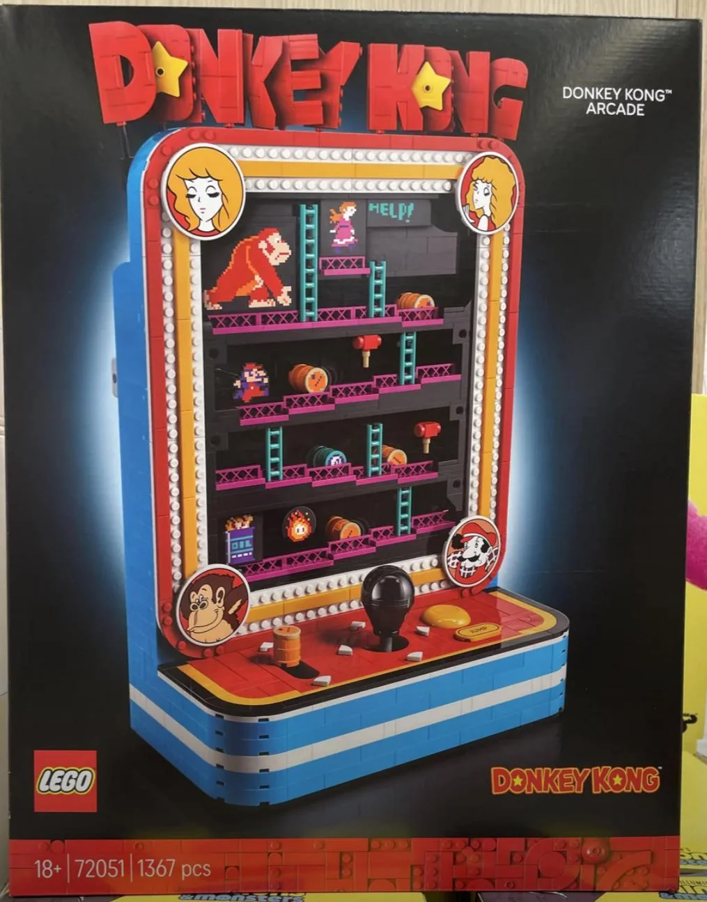 Imagem vazada sugere novo set LEGO com Nintendo inspirado em Donkey Kong