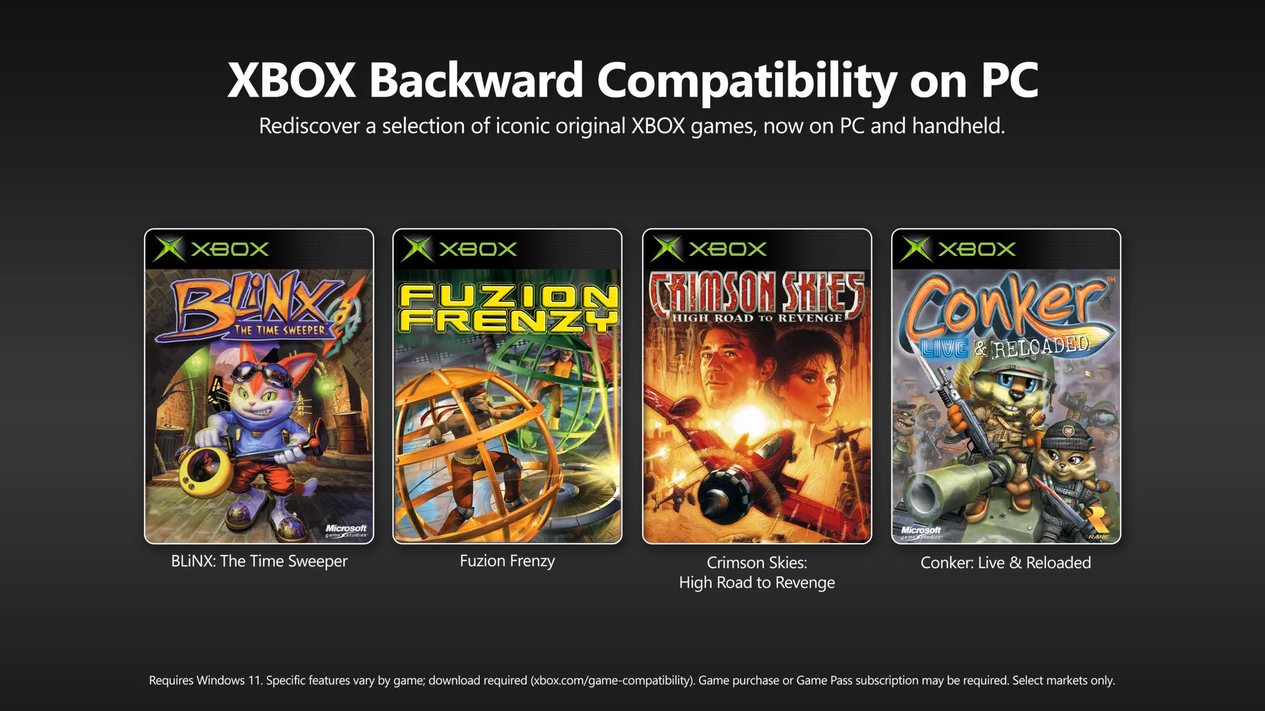 Xbox anuncia retrocompatibilidade no PC e leva jogos clássicos do console para uma nova geração de jogadores