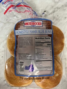 Food Recall Knickerbocker Homestyle Hamburger Buns - recalled due to undeclared allergen Knickerbocker 365, Inc.... Foto #2