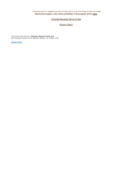 Consumer Review - Food Safety Chipotle Mexican Grill, East Ogden Avenue, Milwaukee, WI, USA Suspected food poisoning. Symptoms: Di... photo #5