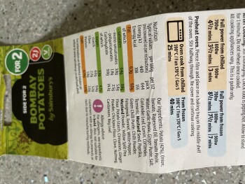 Avaliação do consumidor - Segurança alimentar Sainsbury's, Rugby Road, Hinckley, UK Sunday 17th September Curry bought from Sainsburys Hinckley Ye... foto #3