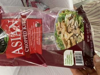 Consumer Review - Food Safety Fry's, West Olive Avenue, Peoria, AZ, USA Taylor Farms Asian Chopped salas made me sick 2xs photo #2