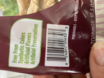 Consumer Review - Food Safety Fry's, West Olive Avenue, Peoria, AZ, USA Taylor Farms Asian Chopped salas made me sick 2xs photo #4