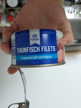 Consumer Review - Food Safety ALMARE Thunfischfilets, ALDI SÜD, Donaueschingen, Deutschland Ich habe eine Dose mit Thunfisch bei A... photo #2
