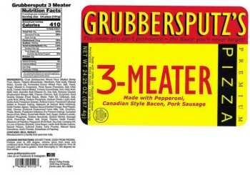 Food Recall GRUBBERPUTZ meat pizza products - recalled due to  misbranding & allergen The FSIS announced the rec... photo #2