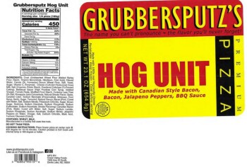 Food Recall GRUBBERPUTZ meat pizza products - recalled due to  misbranding & allergen The FSIS announced the rec... photo #3