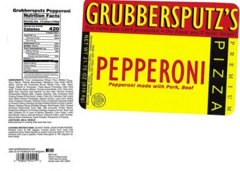 Food Recall GRUBBERPUTZ meat pizza products - recalled due to  misbranding & allergen The FSIS announced the rec... photo #4