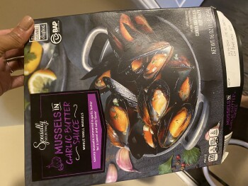 Consumer Review - Food Safety Mussels, ALDI, West Gate City Boulevard, Greensboro, NC, USA Ate garlic butter mussels purchased sam... photo #1