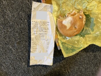 Consumer Food Safety Report McDonald's, Chase Ave, Waterbury, CT, USA Last year October 13,2022 McDonald’s chicken sandwich was... photo #2