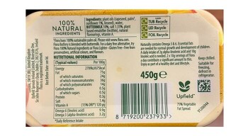 Food Recall Flora Buttery - recalled due to incorrectly declared milk on retailer websites: Tesco & Supervalu Th... Foto #2