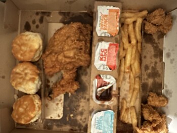 Consumer Review - Food Safety KFC, 2540 Delk Road Southeast, Marietta, GA, USA 10/05/2023 Thursday evening; purchased $20 Fill-up... photo #2