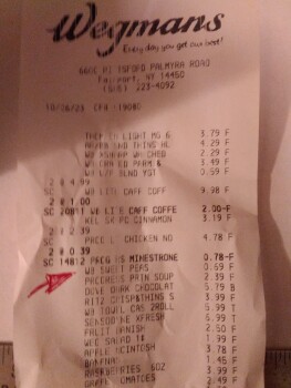 Consumer Food Safety Report Wegmans, Pittsford Palmyra Road, Fairport, NY, USA I just opened a can of Wegmans brand Sweet Peas a... photo #3