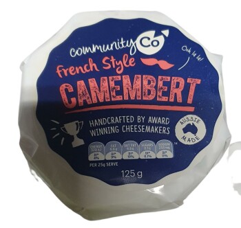 Food Recall Unicorn & Community Co Camembert cheeses - recalled due to potential Listeria SNOWBRAND AUSTRALIA tr... photo #2