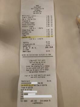 مراجعة المستهلك - سلامة الغذاء ALDI, North Hamilton Road, Columbus, OH, USA Suspected food poisoning. Symptoms: Diarrhea, Nausea, V... صورة فوتوغرافية #2