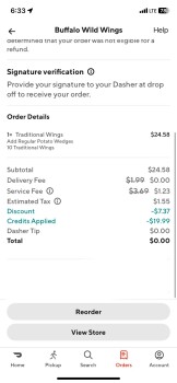 تقرير سلامة الغذاء للمستهلك Buffalo Wild Wings, Tinker Diagonal Street, Del City, OK, USA I was given raw chicken. Buffalo Wild... صورة فوتوغرافية #3