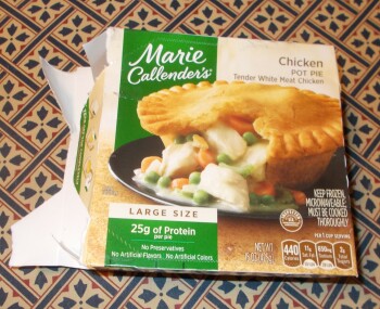Consumer Review - Food Safety Kroger Marketplace, Marburg Avenue, Cincinnati, OH, USA Two Marie Calender Chicken Pot Pies, bought... photo #2