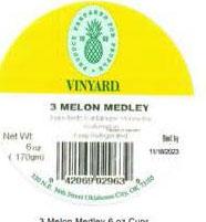 Food Recall Vinyard Cantaloupe Chunks and Cubes and Fruit Mixes and Medleys Containing Cantaloupe - recalled due... photo #7