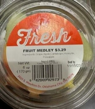 Food Recall Vinyard Cantaloupe Chunks and Cubes and Fruit Mixes and Medleys Containing Cantaloupe - recalled due... photo #2