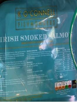 Food Recall K O'Connell Fishmongers Irish Smoked Salmon - recalled due to Listeria The FSAI announced the recall... photo #2