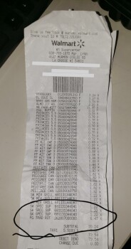 Consumer Review - Food Safety Walmart Supercenter, Mormon Coulee Road, La Crosse, WI, USA Suspected food poisoning. Symptoms: Diar... photo #2