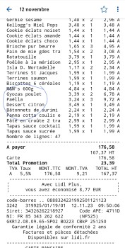 Avaliação do consumidor - Segurança alimentar Lidl, Rue Gaspard Monge, Compiègne, France Hier Paella surgelée aux poissons de chez lidl Douleurs a... foto #1