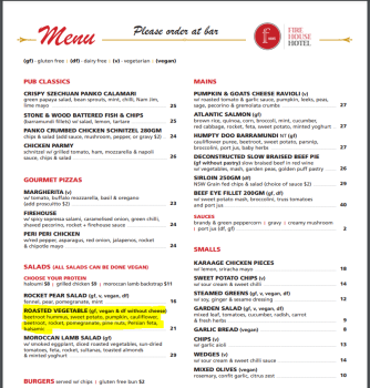 Verbraucherbewertung – Lebensmittelsicherheit Firehouse Hotel, Walker Street, North Sydney NSW, Australia I got sever tummy ache one hour after my... Foto #2