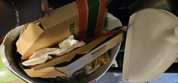 Consumer Review - Food Safety 7-Eleven, Marconi Avenue, Sacramento, CA, USA I purchased a spicy meat whole pizza Friday, November... photo #5