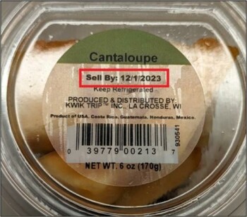 Food Recall Kwik Trip Fruit cups and trays with cantaloupe - recalled due to Salmonella Kwik Trip, Inc. has init... photo #2