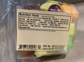 Food Recall Bix Produce Fruit Cups containing cantaloupe - recalled due to Salmonella contamination Bix Produce... photo #5