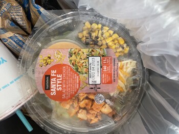 Consumer Review - Food Safety Walmart Supercenter, North Carolina 24, Cameron, NC, USA Marketplace Santa Fe Salad with chicken
I... photo #1
