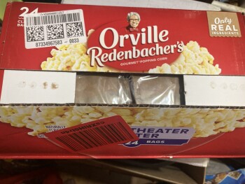 Consumer Review - Food Safety Orville Redenbacher's Butter Popcorn, Amazon online, Mississippi, USA Now! Been to ER three times th... photo #4