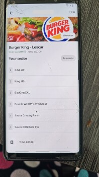 مراجعة المستهلك - سلامة الغذاء Burger King, Boulevard de l'Europe, Lescar, France I ordered a Double Whopper Last night at around 2... صورة فوتوغرافية #4