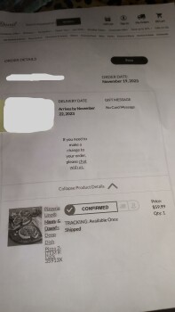 Reseña del consumidor - Seguridad alimentaria Pizzaria Uno meat pizzas, Harry and David, Memphis, TN, USA I ordered two Pizzaria Uno meat pizzas f... foto #2