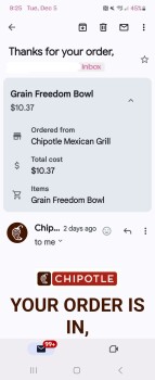 Reseña del consumidor - Seguridad alimentaria Chipotle Mexican Grill, South Cornerstar Way, Aurora, CO, USA 2 days ago at a chipotle in Denver A c... foto #2