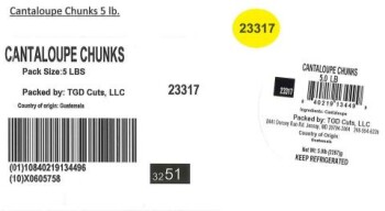 Food Recall TGD Cuts, LLC Fruit cups, clamshells and trays containing cantaloupe - recalled due to Salmonella TG... photo #7