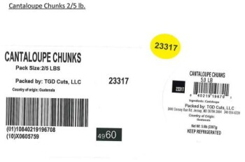 Food Recall TGD Cuts, LLC Fruit cups, clamshells and trays containing cantaloupe - recalled due to Salmonella TG... photo #8