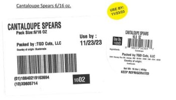 Food Recall TGD Cuts, LLC Fruit cups, clamshells and trays containing cantaloupe - recalled due to Salmonella TG... photo #11