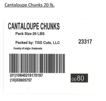 Food Recall TGD Cuts, LLC Fruit cups, clamshells and trays containing cantaloupe - recalled due to Salmonella TG... photo #13
