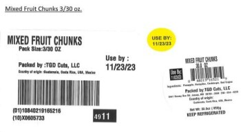 Food Recall TGD Cuts, LLC Fruit cups, clamshells and trays containing cantaloupe - recalled due to Salmonella TG... photo #26