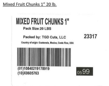 Food Recall TGD Cuts, LLC Fruit cups, clamshells and trays containing cantaloupe - recalled due to Salmonella TG... photo #28