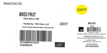 Food Recall TGD Cuts, LLC Fruit cups, clamshells and trays containing cantaloupe - recalled due to Salmonella TG... photo #34