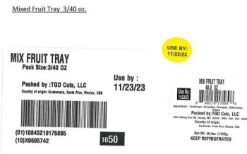 Food Recall TGD Cuts, LLC Fruit cups, clamshells and trays containing cantaloupe - recalled due to Salmonella TG... photo #39