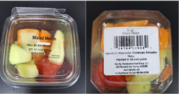 Food Recall Sprouts Farmers Market & Trader Joe’s Fruit cups & trays with cantaloupe Update - recalled due to Sa... photo #9