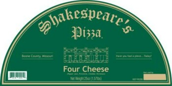 Food Recall Shakespeare’s Pizza Frozen pizza - recalled due to Undeclared wheat Shakespeare’s Pizza of Columbia,... photo #4