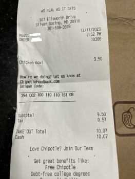 مراجعة المستهلك - سلامة الغذاء Chipotle Mexican Grill, Ellsworth Drive, Silver Spring, MD, USA A few years ago I ate chipotle and t... صورة فوتوغرافية #2